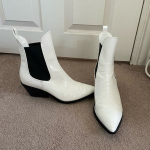 princess polly white boots